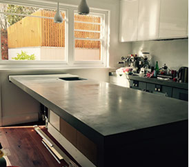 Almost completed kitchen