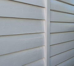 Timber was scribed over the gap to seal out water and make for a neat finish