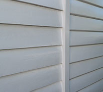 Timber was scribed over the gap to seal out water and make for a neat finish